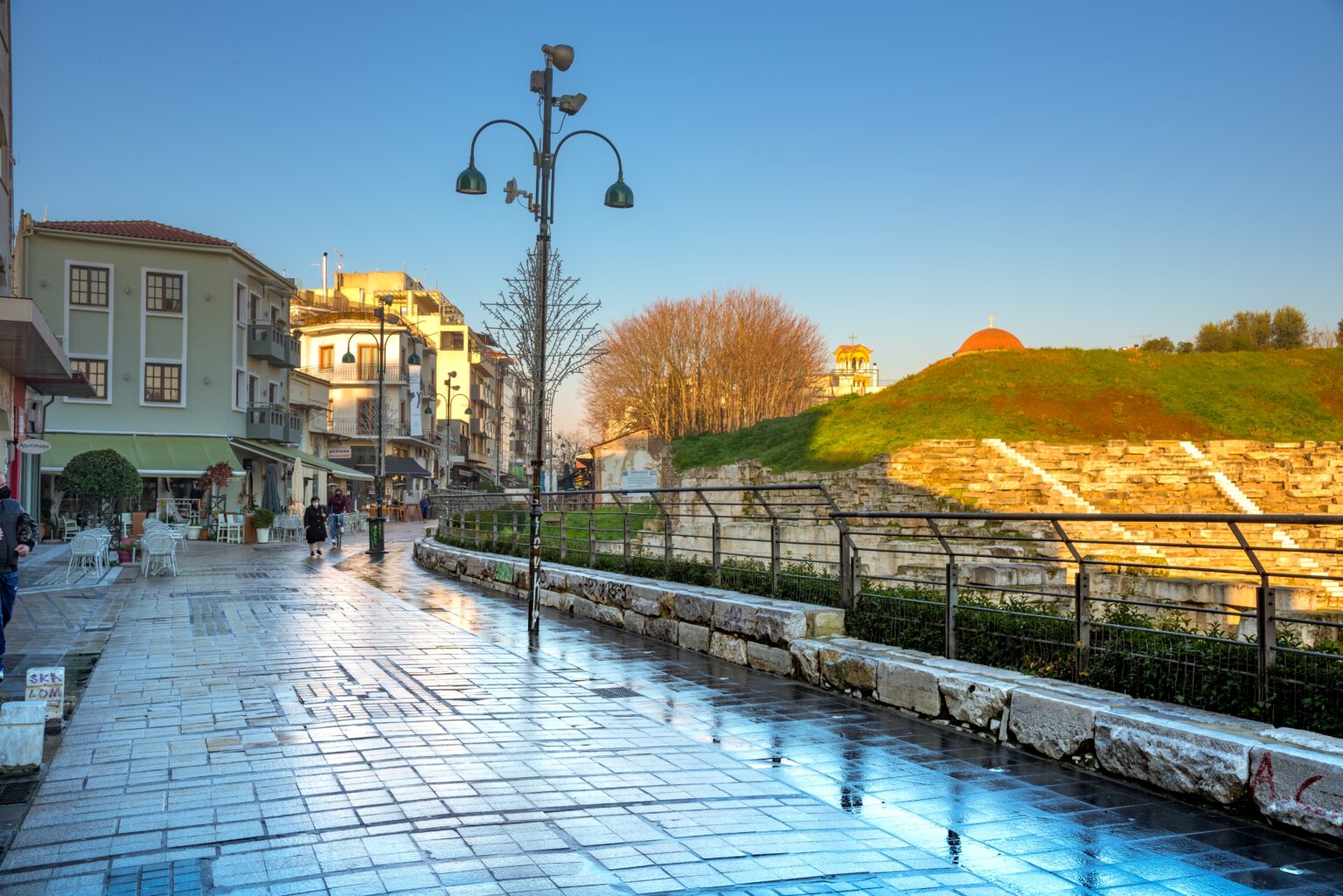 Urban,View,In,The,Center,Of,Larissa,City,,Greece,On